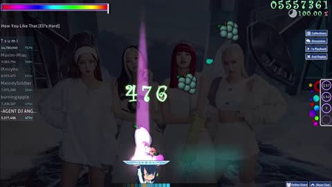 Osu!Catch #26 [Blackpink - How you like that]