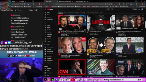 Capitalism Debate w/Seth | Charlie Kirk Killer Updates | Gooning | !tts !discord