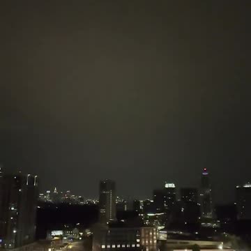BREAKING: Powerful lightning storms electrify the skies over Atlanta, Georgia.