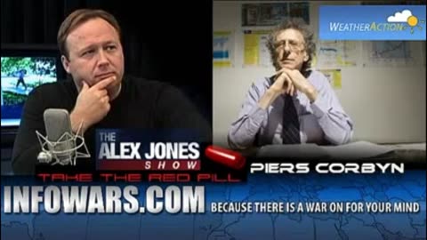 Piers Corbyn on The Alex Jones Show The Lies and Deception of Global Warming.