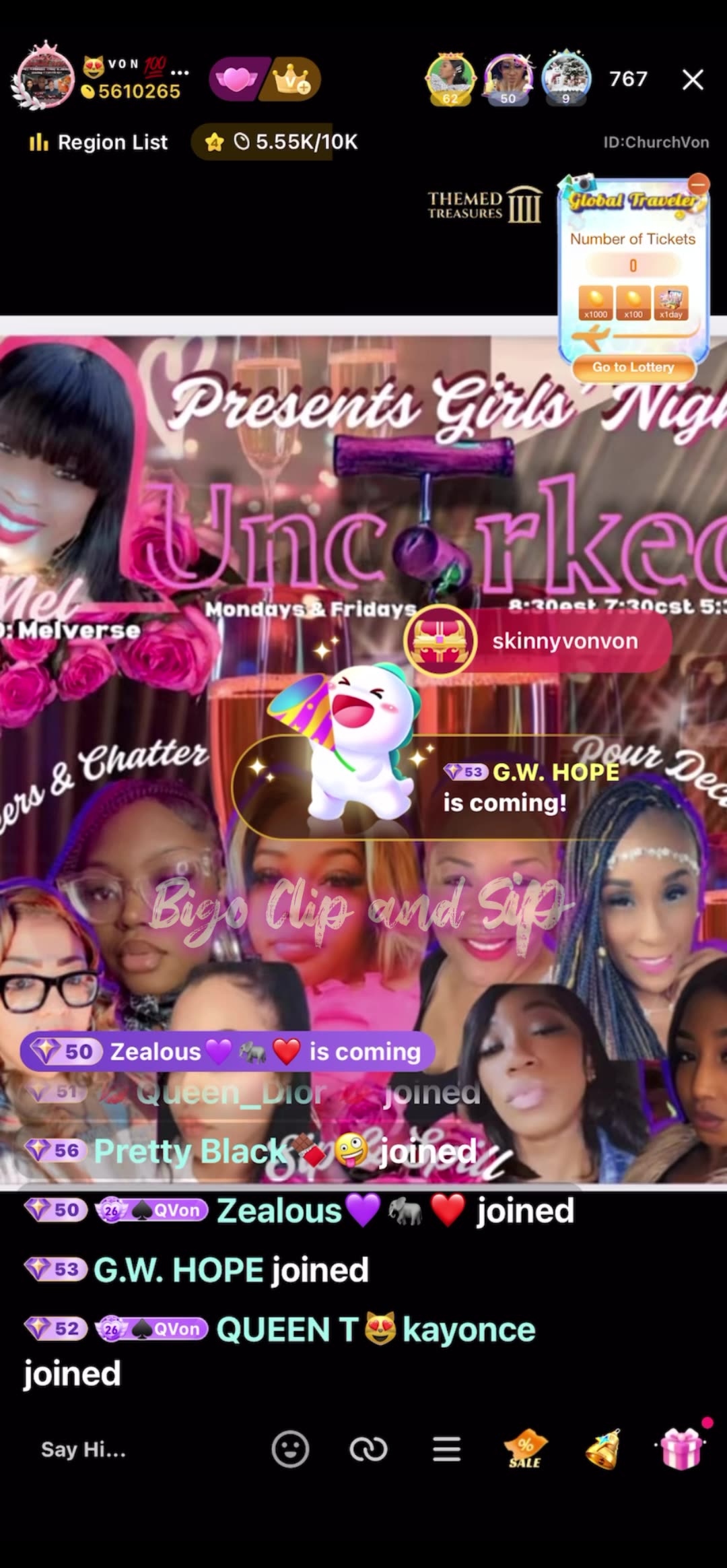 Von recaps Lady Red n Lady D getting into it 5/8/25 #bigoclipandsip