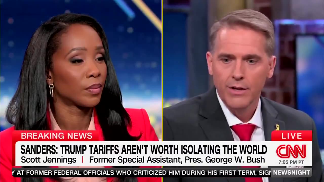 Scott Jennings · My views on Trump isolating China.