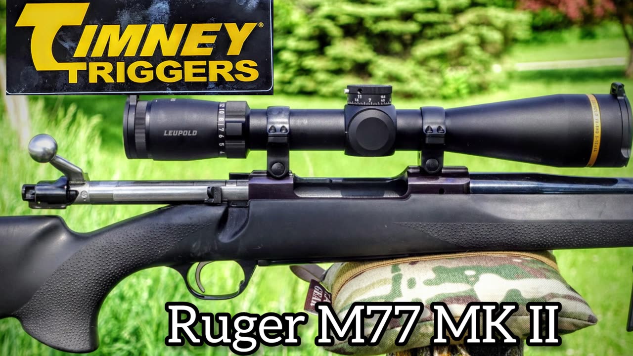 Timney Trigger install on a Ruger M77 MK II