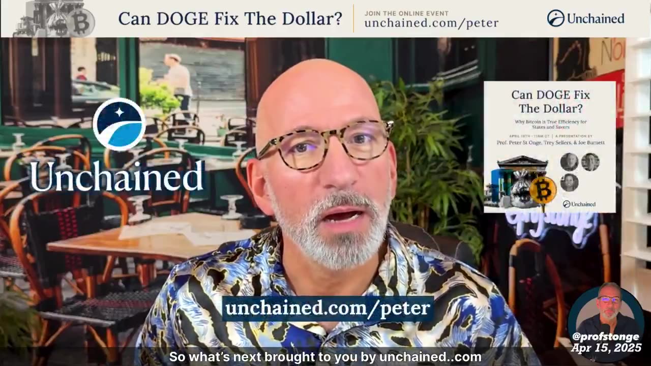 Peter St. Onge PhD Tariffs are crashing the dollar as foreigners dump US assets