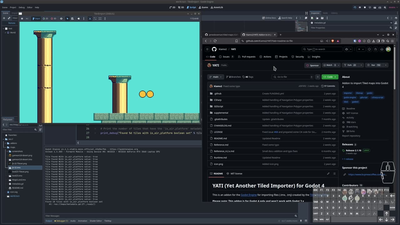 Import Tiled Maps into Godot 4 with Tile Map Layers