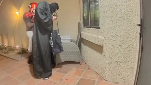 Trick-or-Treaters Follow Instruction to a T