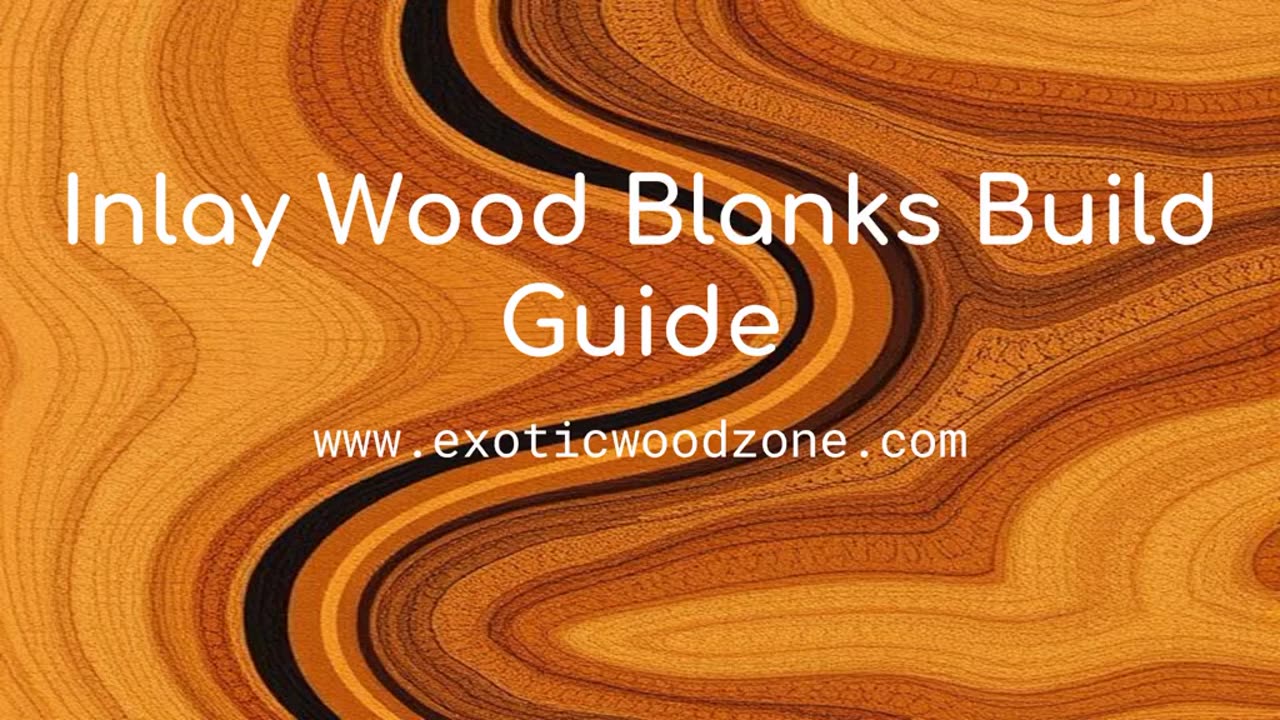 premium inlay wood blanks from Exotic Wood Zone.