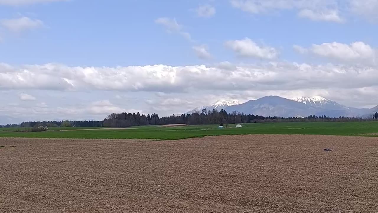 Panoramic View of the Slovenian Landscape
