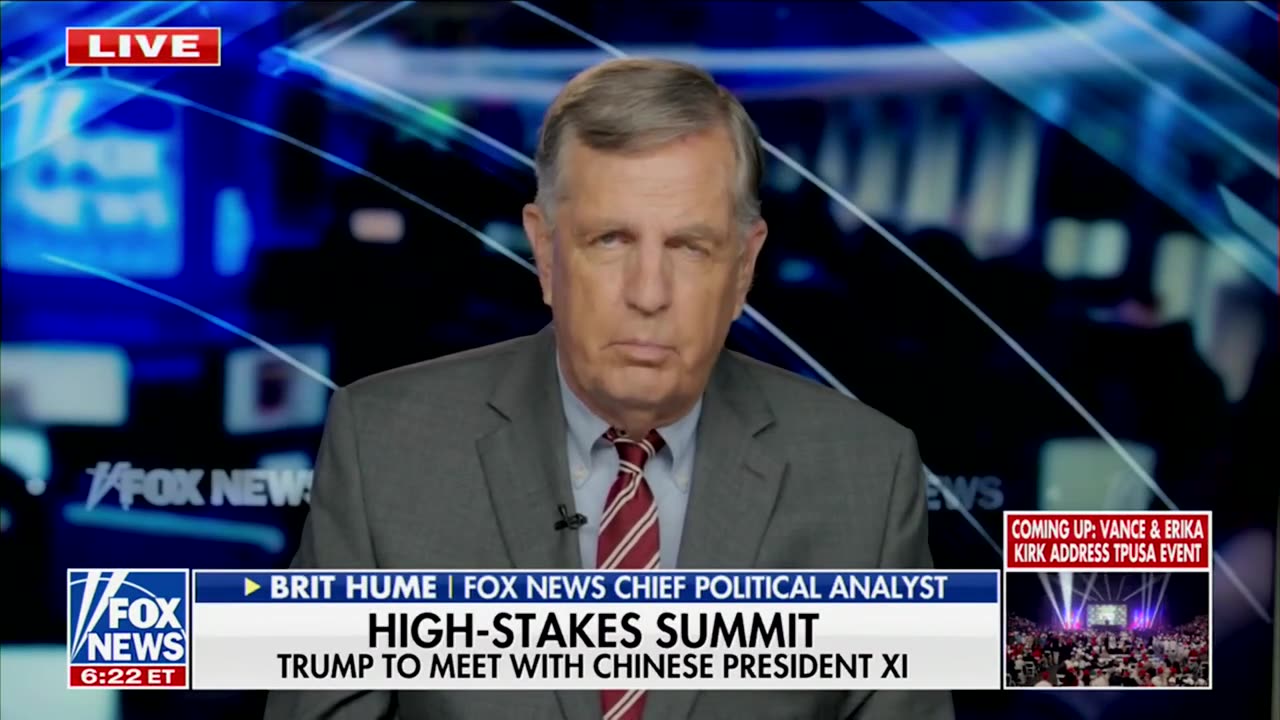 Brit Hume Identifies Big Concern Lower-Income Americans Have About Imported Chinese Goods