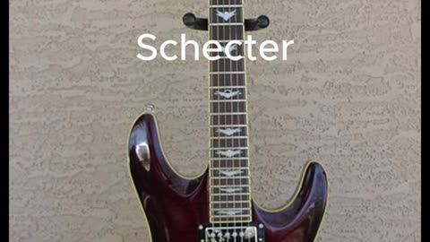 Schecter guitars Jackson Guitars Charvel guitars Hamer guitars