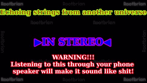 Echoing strings from another universe (Soundtrack)