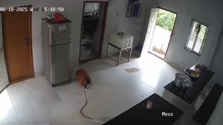Gas cylinder blast