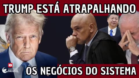 TRUMP ESTÁ ATRAPALHANDO OS NEGÓCIOS DO SISTEMA
