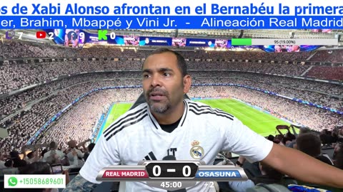 🚨 DEBUT DE XABI ALONSO EN LIGA | Real Madrid vs Osasuna 🔥 Jornada 1 en el Bernabéu 🚨#realmadrid