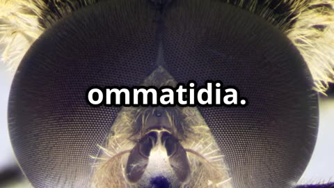 🪰👀 The Secret Superpower of Flies – Near 360° Vision!