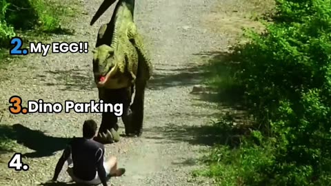 Ranking funny Dinosaur Pranks #short #dinosaur #funny