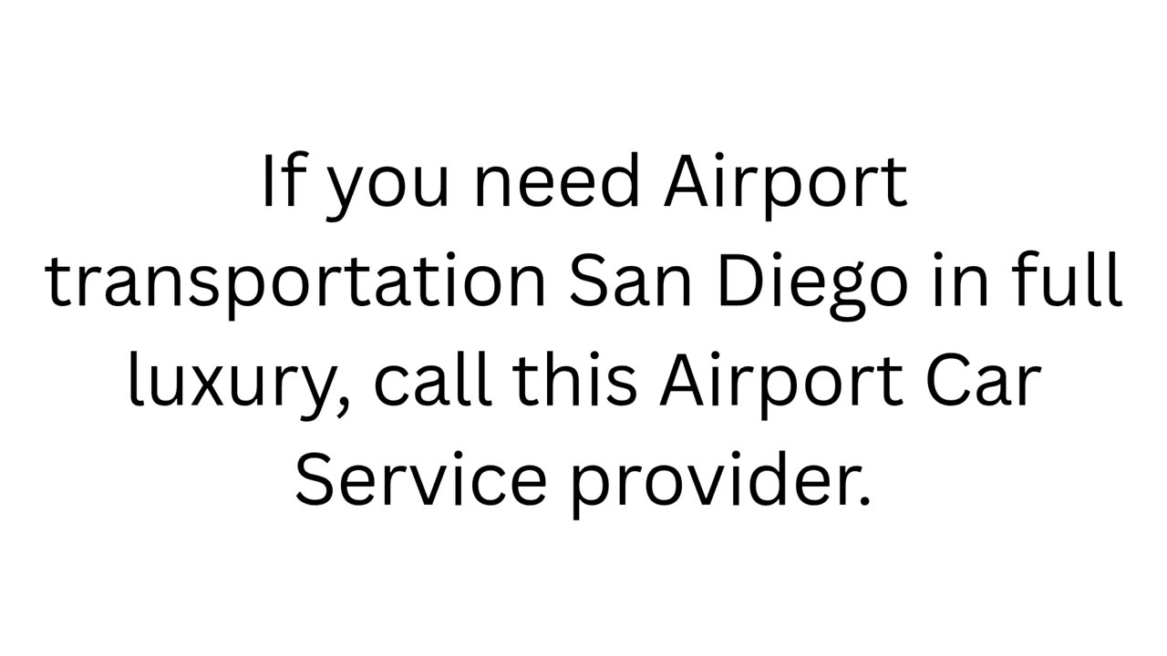 Luxury Car Service