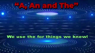 A, An and The – English Grammar Song (A1-A2 Karaoke for Beginners)