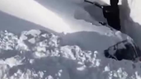 A ‘snow apocalypse’ in Kamchatka, Russia