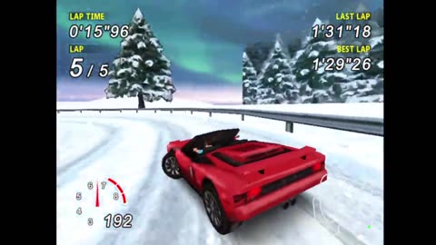 Arcade Racing Legends Time Attack Glacier 5 Laps