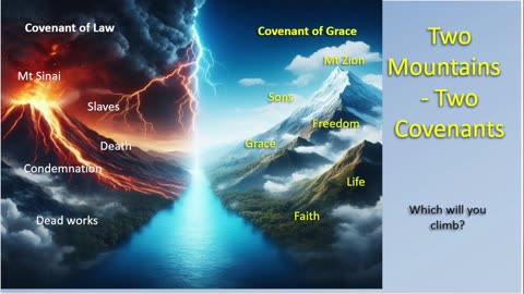 2025_05_18 Living From Our Born-Again spirits Part 18 Two Mountains