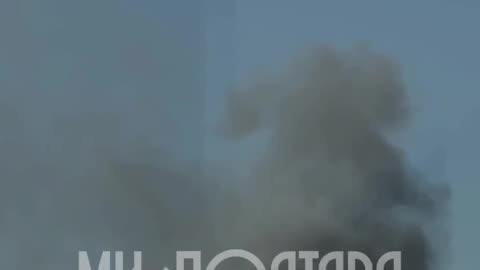 ❗️The Russians hit the military registration and enlistment office building in Poltava
