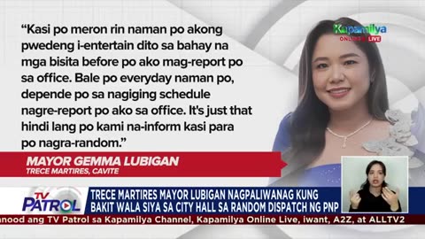 TV Patrol Playback August 12, 2025