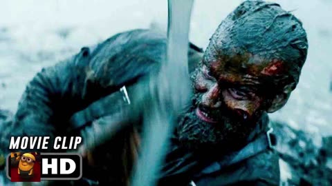Crawling Through Mud Scene _ SISU (2022) Movie CLIP HD