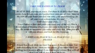 Take The Pathway To Peace
