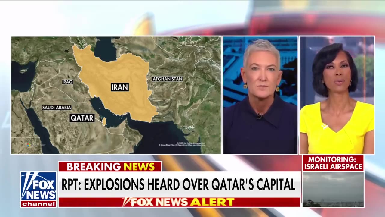 BREAKING: Iran reportedly launches 6 missiles toward US bases in Qatar