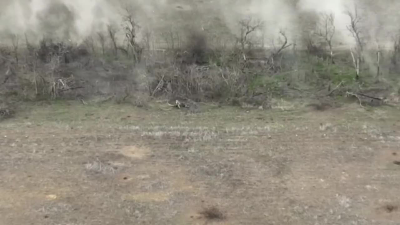 Two km Under Open Sky, Under Fire From Ukrainian Drones and Artillery 1