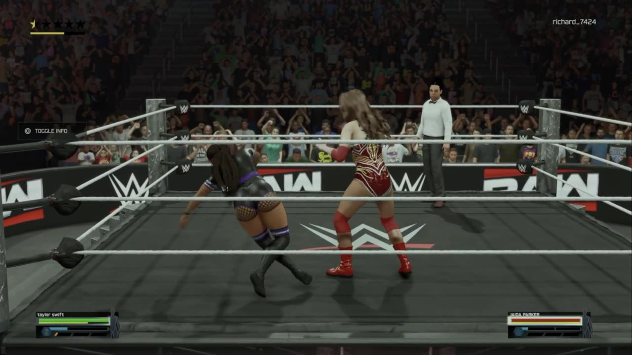 wwe 31 Taylor Swift VS Jaida Parker