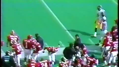 CFL 1991 HAMILTON TIGER CATS AT CALGARY STAMPEDERS