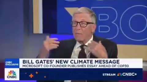 Bill Gates is now saying Climate Change is a big problem and we need MORE vaccines to fix it.