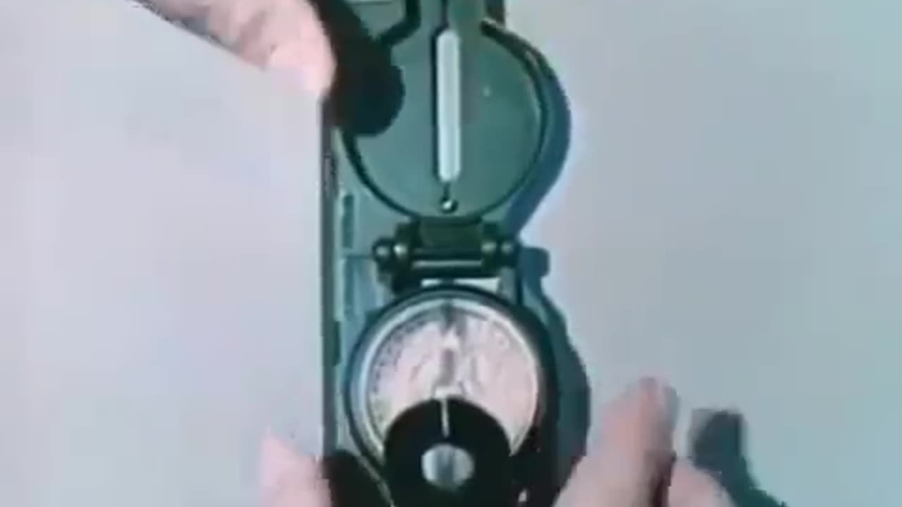 Basic Map Reading - Direction, Orientation, And Location With A Compass 1966 US Army Training