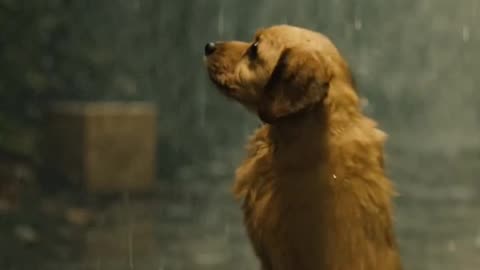 A little dog about to be smashed by a carboard box #DogRescue #CuteAnimals #AnimalRescue