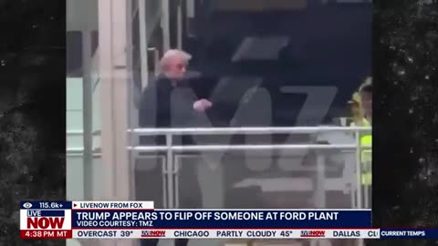 Trump Flips the Bird at Dearborn Heckler Who Called Him a 'Pedophile Protector'