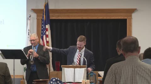 Sunday School. Pastor Troyer; Israel Returns