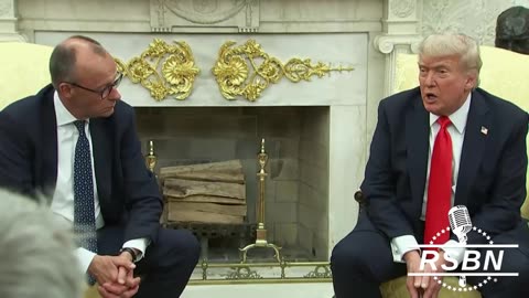 RSBN President Trump Holds a Meeting with the German Chancellor - 6-5-25