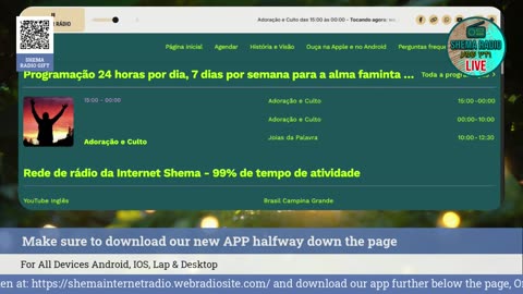 Shema Internet Radio Live Daily Stream