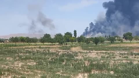 🚨 Tabriz Airbase attacked in Iran