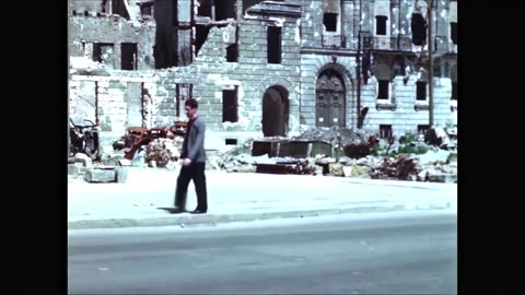 1945 Scenes of Berlin after WWII