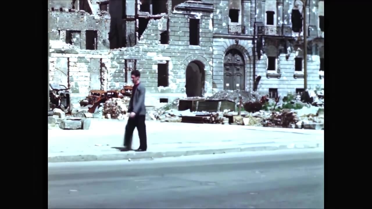 1945 Scenes of Berlin after WWII