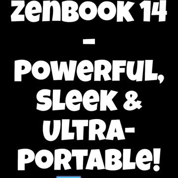 ASUS Zenbook 14 – Powerful, Sleek & Ultra-Portable! 💻✨