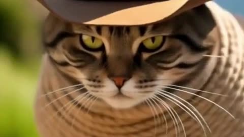 Cowboy Cat Riding a Horse – The Funniest Adventure Ever!