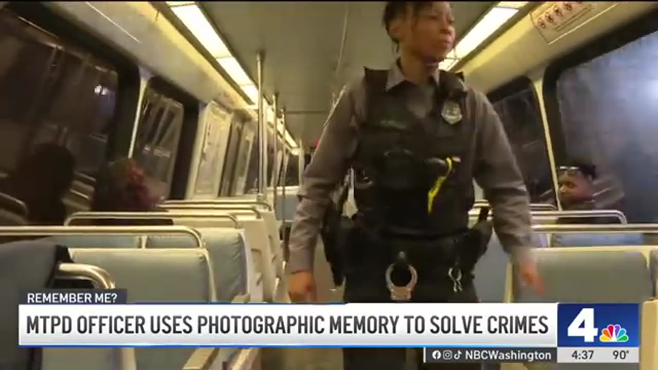 Metro officer uses photographic memory to solve crimes