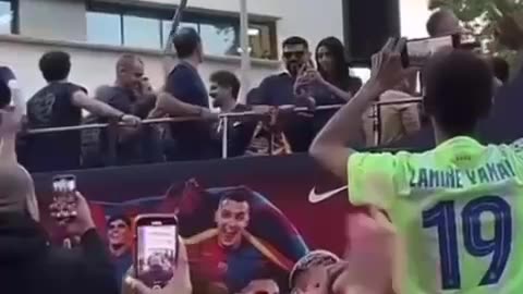 FC Barcelona Celebrations after Winning La Liga and Copa De Rey