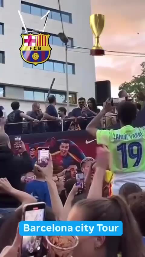 FC Barcelona Celebrations after Winning La Liga and Copa De Rey