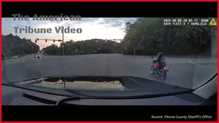 Suspect Loses High-Speed Chase with Police after the Motorcycle He Stole Runs Out of Gas