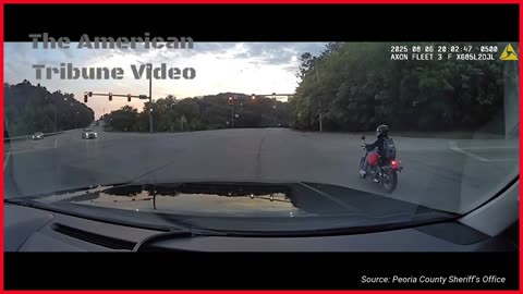 Suspect Loses High-Speed Chase with Police after the Motorcycle He Stole Runs Out of Gas